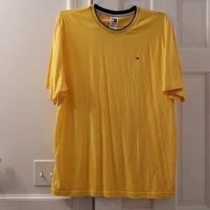 Tommy Hilfiger yellow cotton tee shirt XXL
